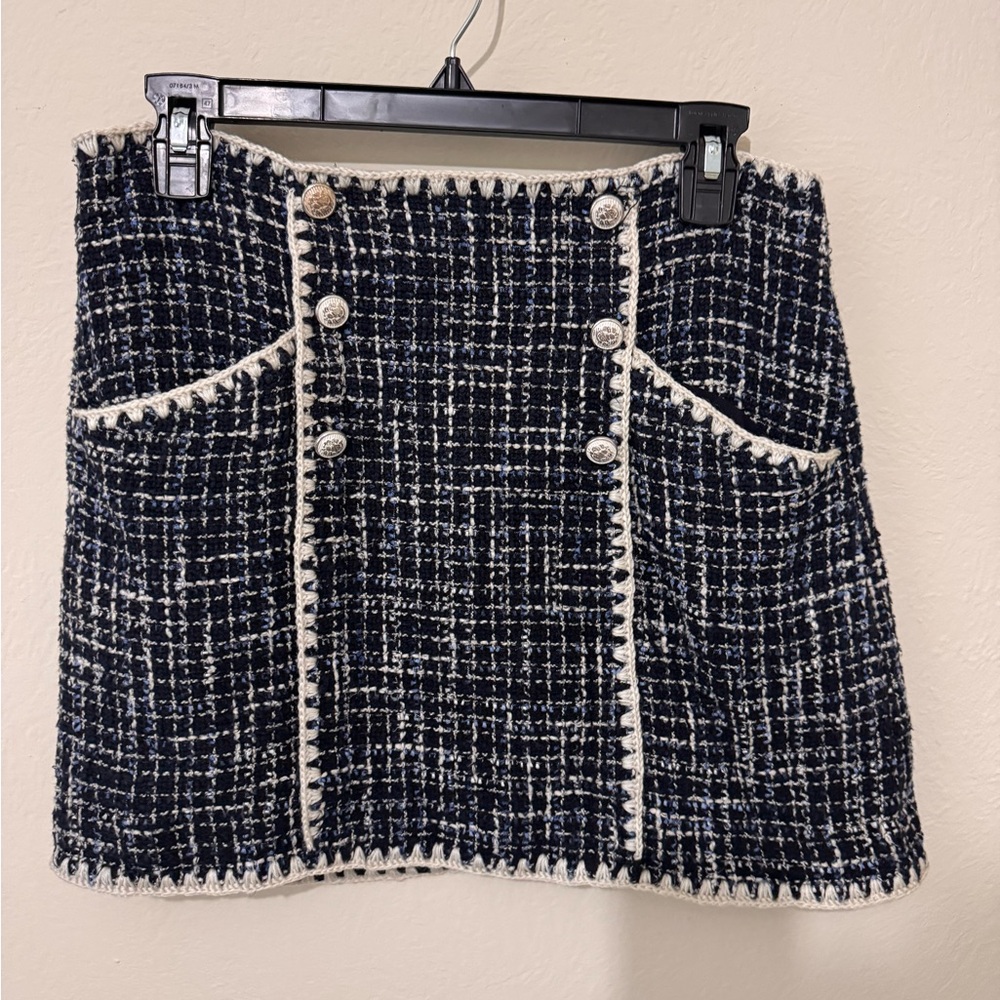 Veronica Beard Tweed Blazer Skirt Suit - Picture 9 of 12